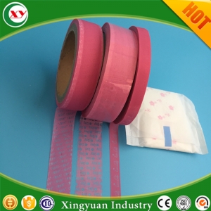 Reseal tape for lady pad packing