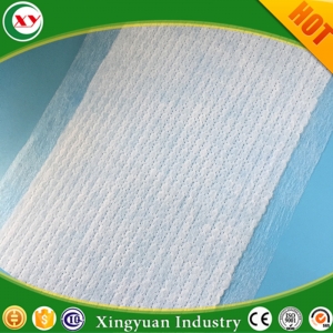 Topsheet raw material Embosing nonwoven