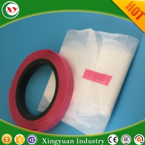 Reseal tape for lady pad packing