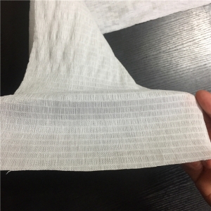 Small ear nonwoven for baby nappy