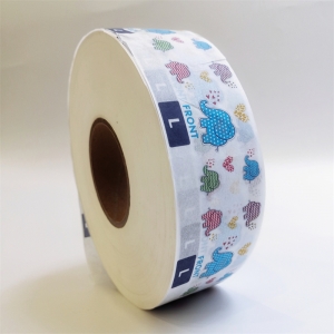 Disposable Baby Diaper Material Tissue Paper Frontal Tape