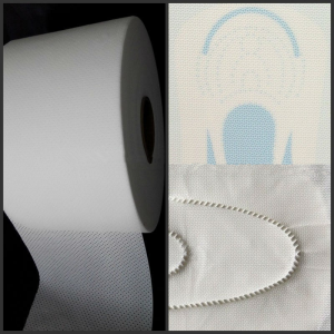 High quality PE perforated film in making women napkin