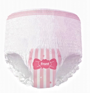 Wholesale High Quality Disposable Super Absorption Sanitary Pants Woman Menstrual Incontinence Pants